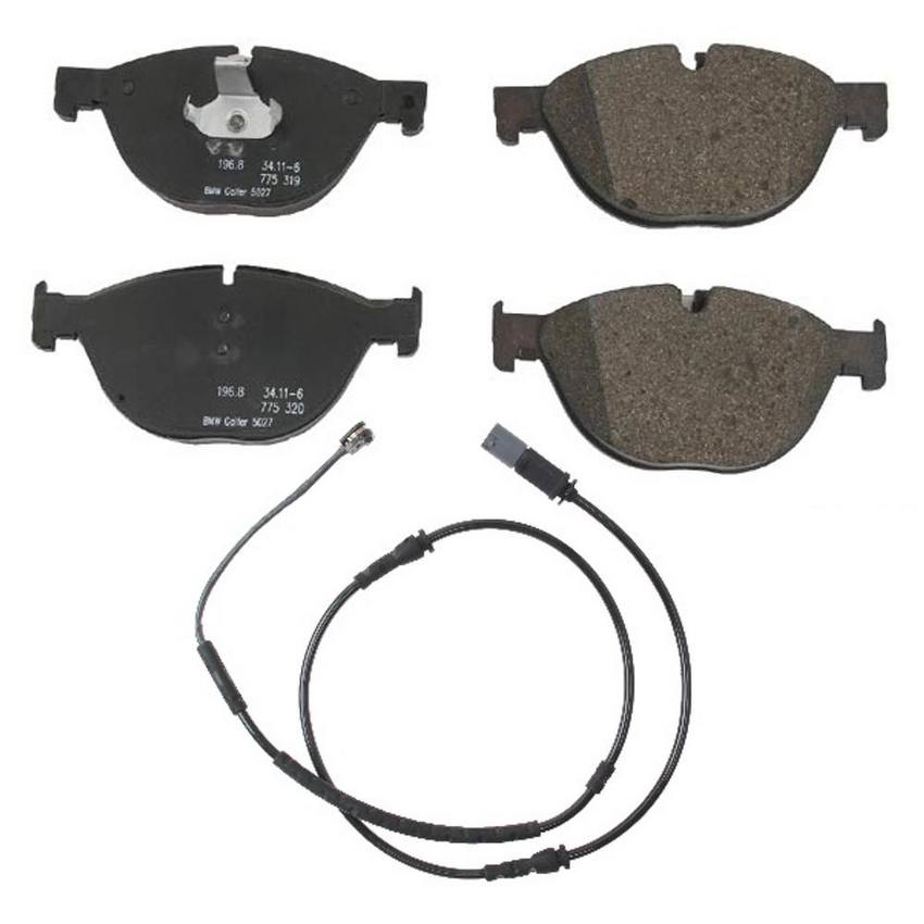 BMW Disc Brake Pad Set - Front (w/ Sensor)